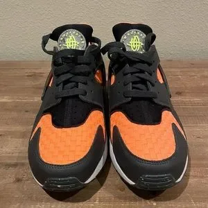 Nike Air Huarache Crater PRM Anthracite Black Atomic Orange - Size 10 Size 10 - Nike Air Huarache Crater Premium Black Atomic  main image 3